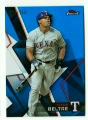 Adrian Beltre [Blue Refractor] #51 Baseball Cards 2018 Topps Finest Prices