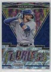 Kris Bryant [Navy Blue Kaleidoscope Prizm] #FR-12 Baseball Cards 2021 Panini Prizm Fearless Prices