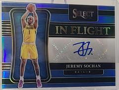 Jeremy Sochan [Blue] #IN-JSO Basketball Cards 2022 Panini Chronicles Draft Picks In Flight Signatures Prices