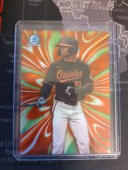 Enrique Bradfield Jr. [Orange] #MR-6 Baseball Cards 2023 Bowman Draft Mood Ring Prices