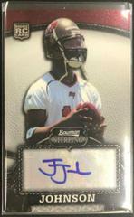 Josh Johnson [Autograph Refractor] Football Cards 2008 Bowman Sterling Prices