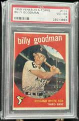Billy Goodman #103 Baseball Cards 1959 Venezuela Topps Prices