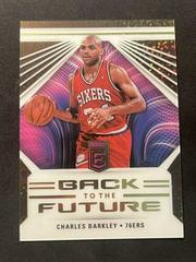Charles Barkley [Asia Gold] Basketball Cards 2022 Panini Donruss Elite Back to the Future Prices