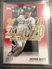 George Brett [Red] #WC-22 Baseball Cards 2023 Topps Welcome to the Club Prices