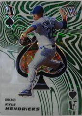 Kyle Hendricks [Green Fluorescent] #ACE12 Baseball Cards 2021 Panini Mosaic Aces Prices