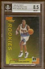 Andre Miller [Gold Refractor] #255 Basketball Cards 1999 Finest Prices