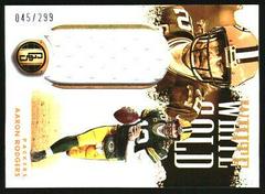 Aaron Rodgers [White Gold] #37 Football Cards 2022 Panini Gold Standard Prices