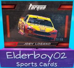 Joey Logano [Red] #86 Racing Cards 2016 Panini Torque Nascar Prices