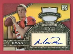 Matt Ryan [Jersey Autograph Gold Refractor] Football Cards 2008 Bowman Sterling Prices
