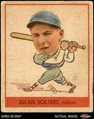 Julius Solters #279 Baseball Cards 1938 Goudey Prices