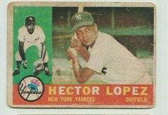 Hector Lopez #163 Baseball Cards 1960 Venezuela Topps Prices