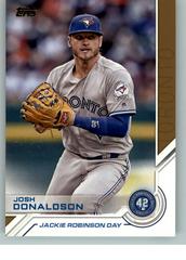 Josh Donaldson Baseball Cards 2017 Topps Jackie Robinson Day Prices