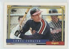 Lance Parrish Baseball Cards 1992 Topps Prices