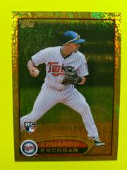 Eduardo Escobar [Gold Sparkle] Baseball Cards 2012 Topps Update Prices