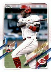 Aristides Aquino #16 Baseball Cards 2021 Topps Opening Day Prices