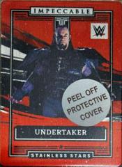 Undertaker [Red] #1 Wrestling Cards 2022 Panini Impeccable WWE Stainless Stars Prices