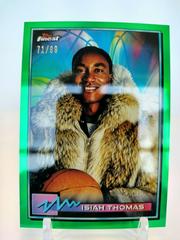 Isiah Thomas [Green Refractor] #11 Basketball Cards 2021 Topps Finest Prices