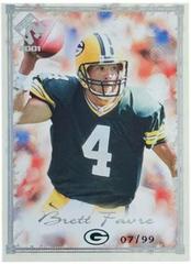 Brett Favre [Silver Framed] #36 Football Cards 2001 Pacific Private Stock Prices