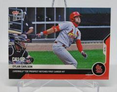 Dylan Carlson [Red] #109 Baseball Cards 2020 Topps Now Prices