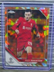 Andy Robertson [Orange Refractor] #125 Soccer Cards 2021 Topps Chrome UEFA Champions League Prices