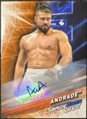Andrade Wrestling Cards 2019 Topps WWE SmackDown Live Autographs Prices