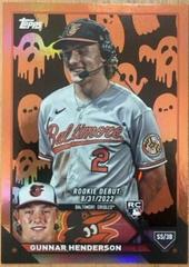 Gunnar Henderson [Ghost] #US18 Baseball Cards 2023 Topps Update Prices