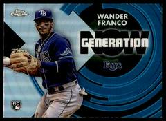 Wander Franco #GNC-4 Baseball Cards 2022 Topps Chrome Update Generation Now Prices