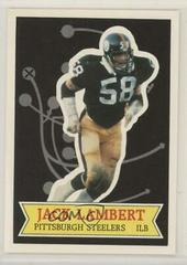 Jack Lambert Football Cards 1984 Topps Glossy Send in Prices