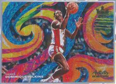 Dominique Wilkins #18 Basketball Cards 2022 Panini Court Kings Artistry in Motion Prices