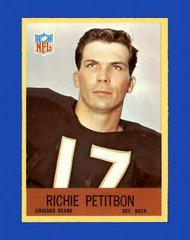 Richie Petitbon #33 Football Cards 1967 Philadelphia Prices