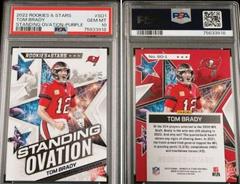 Tom Brady [Purple] Football Cards 2022 Panini Rookies & Stars Standing Ovation Prices