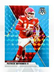 Patrick Mahomes II [Blue Fluorescent] #1 Football Cards 2020 Panini Mosaic Prices