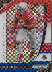 Chase Young [Red, White, Blue Prizm] Football Cards 2020 Panini Prizm Draft Picks Prices