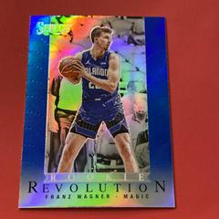 Franz Wagner [Blue Prizm] Basketball Cards 2021 Panini Select Rookie Revolution Prices