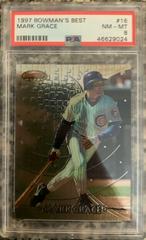 Mark Grace #16 Baseball Cards 1997 Bowman's Best Prices
