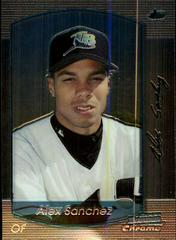 Alex Sanchez #241 Baseball Cards 2000 Bowman Chrome Prices