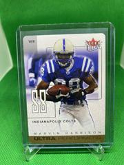 Marvin Harrison Football Cards 2004 Ultra Performers Prices