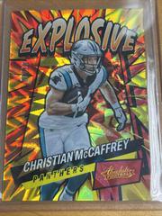 Christian McCaffrey [Gold] #E18 Football Cards 2022 Panini Absolute Explosive Prices
