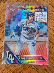 Joc Pederson [Red Refractor] Baseball Cards 2016 Topps Chrome Future Stars Prices