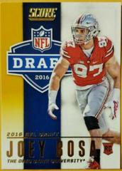 Joey Bosa [Gold] #9 Football Cards 2016 Panini Score NFL Draft Prices