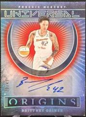 Brittney Griner [Red] #UA-BGN Basketball Cards 2023 Panini Origins WNBA Universal Autographs Prices