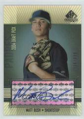 Matt Bush [Autograph] Baseball Cards 2004 SP Prospects Prices