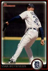 Max Scherzer #153 Baseball Cards 2010 Bowman Prices