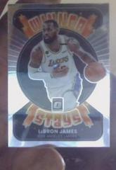 LeBron James [Orange] #3 Basketball Cards 2021 Panini Donruss Optic Winner Stays Prices