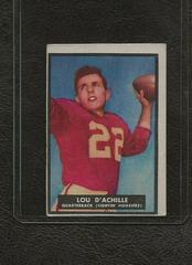 Lou D'Achille #14 Football Cards 1951 Topps Magic Prices