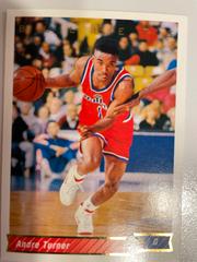 Andre Turner Basketball Cards 1992 Upper Deck Prices