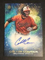 Colton Cowser [Fuchsia] #PA-CC Baseball Cards 2022 Bowman Inception Prospect Autographs Prices