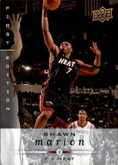 Shawn Marion #98 Basketball Cards 2008 Upper Deck First Edition Prices
