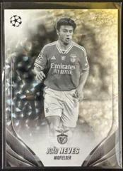Joao Neves [Black White Icy] #146 Soccer Cards 2023 Topps UEFA Club Prices
