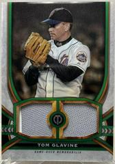 Tom Glavine [Green] #DR-TG Baseball Cards 2023 Topps Tribute Dual Relics Prices